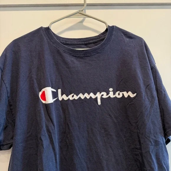 Champion Navy Blue XL T-Shirt - Picture 3 of 6